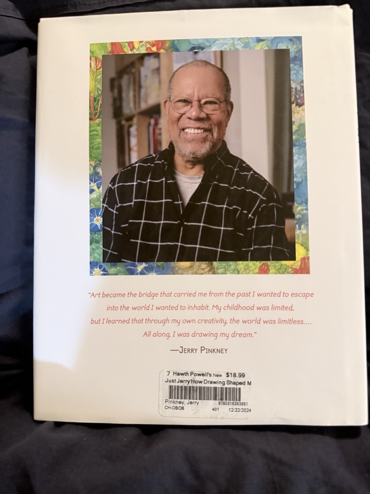 Just Jerry: How Drawing Shaped My Life – Hardcover By Pinkney, Jerry – GOOD
