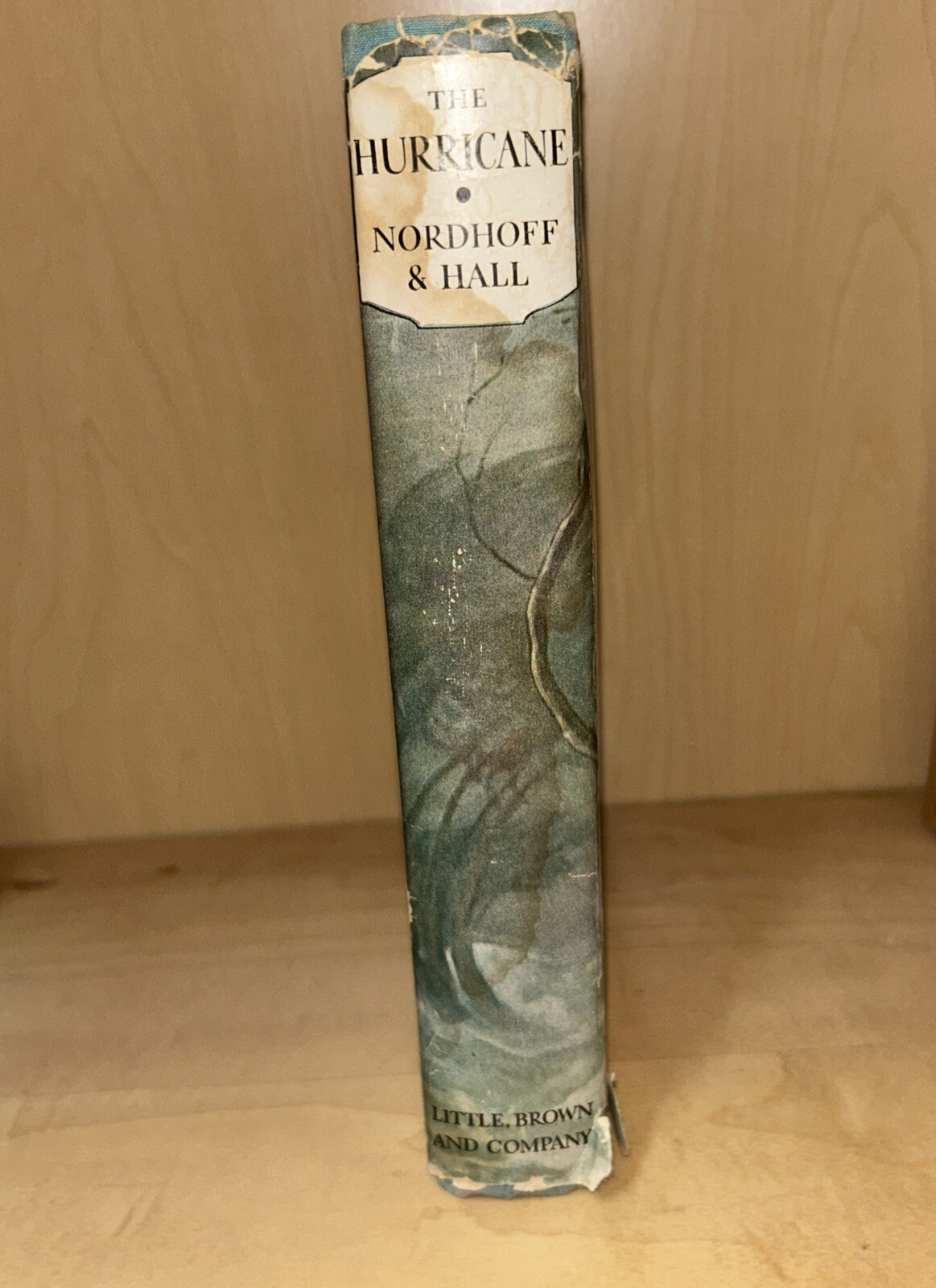 Vintage The Hurricane Charles Nordhoff James Norman Hall 1936 HCDJ Little Brown