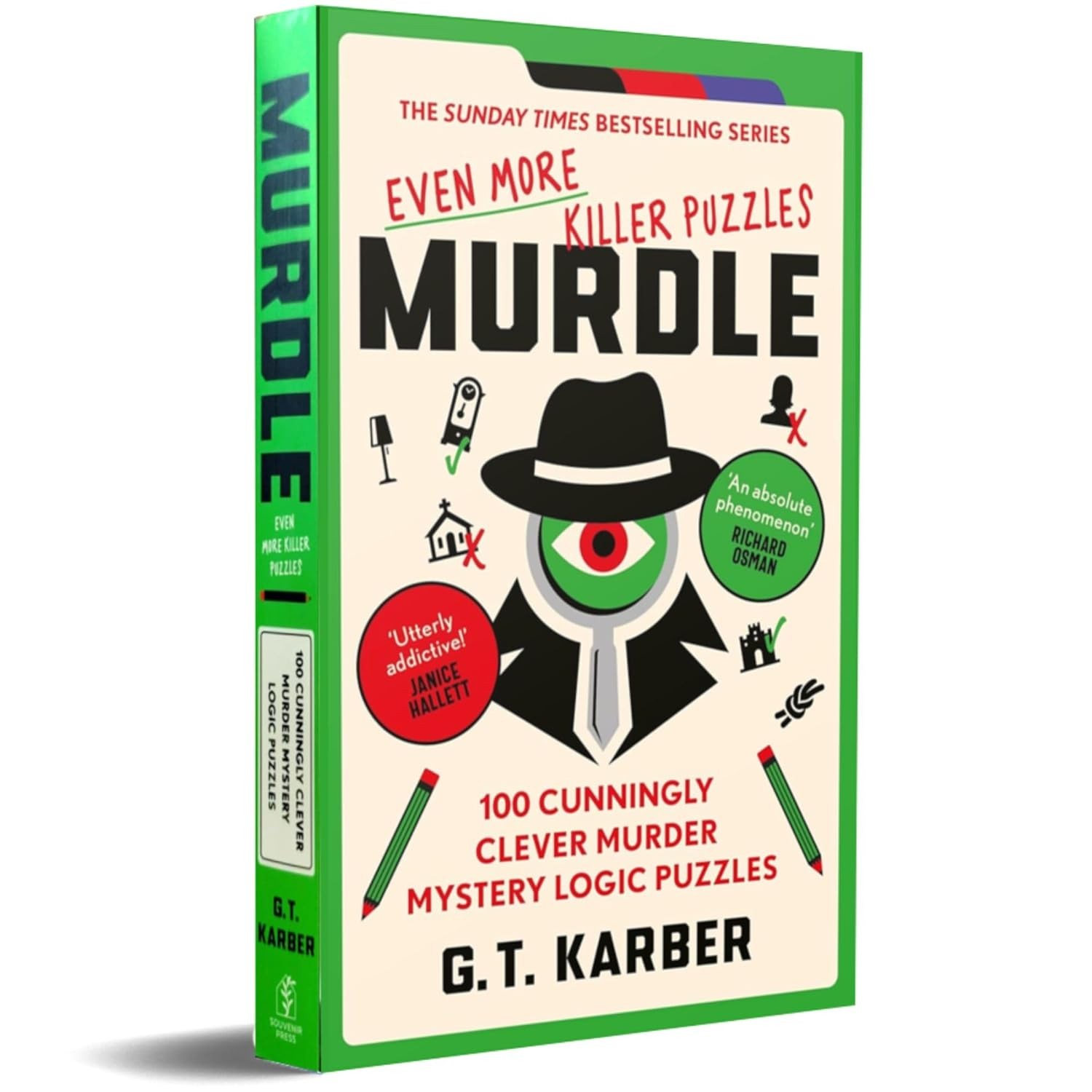 Murdle Puzzle Series 6 Books Set By G. T. Karber Murdle, Killer Marry Murdle