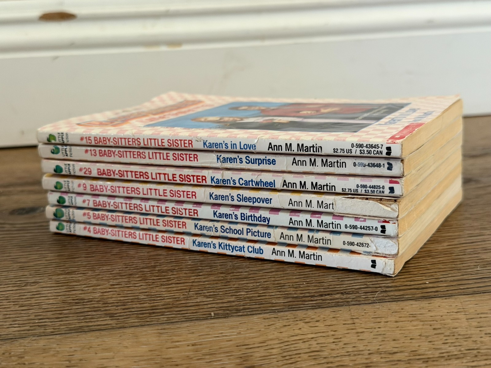 Baby-Sitters Little Sister Lot 7 Karen Books Ann M Martin #4 #5 #7 #9