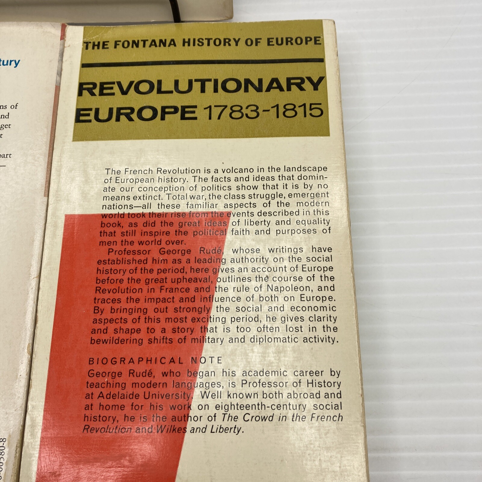 George Rude The Crowd in History Revolutionary Europe Paris and London in the Ei