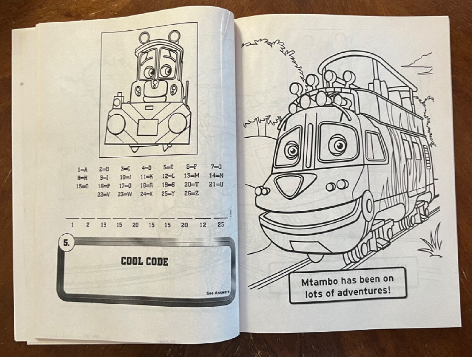Chuggington Jumbo Coloring Book: Activity Book, train coloring book