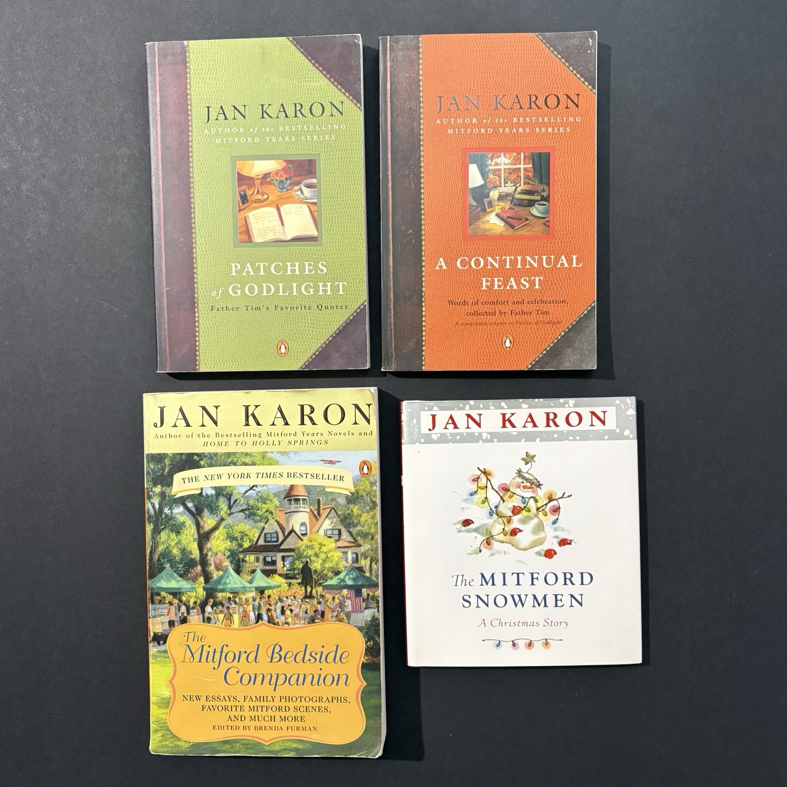 Lot of 18 Mitford Years Jan Karon Complete Set 1-14 + 4 Bonus Books PB & HC