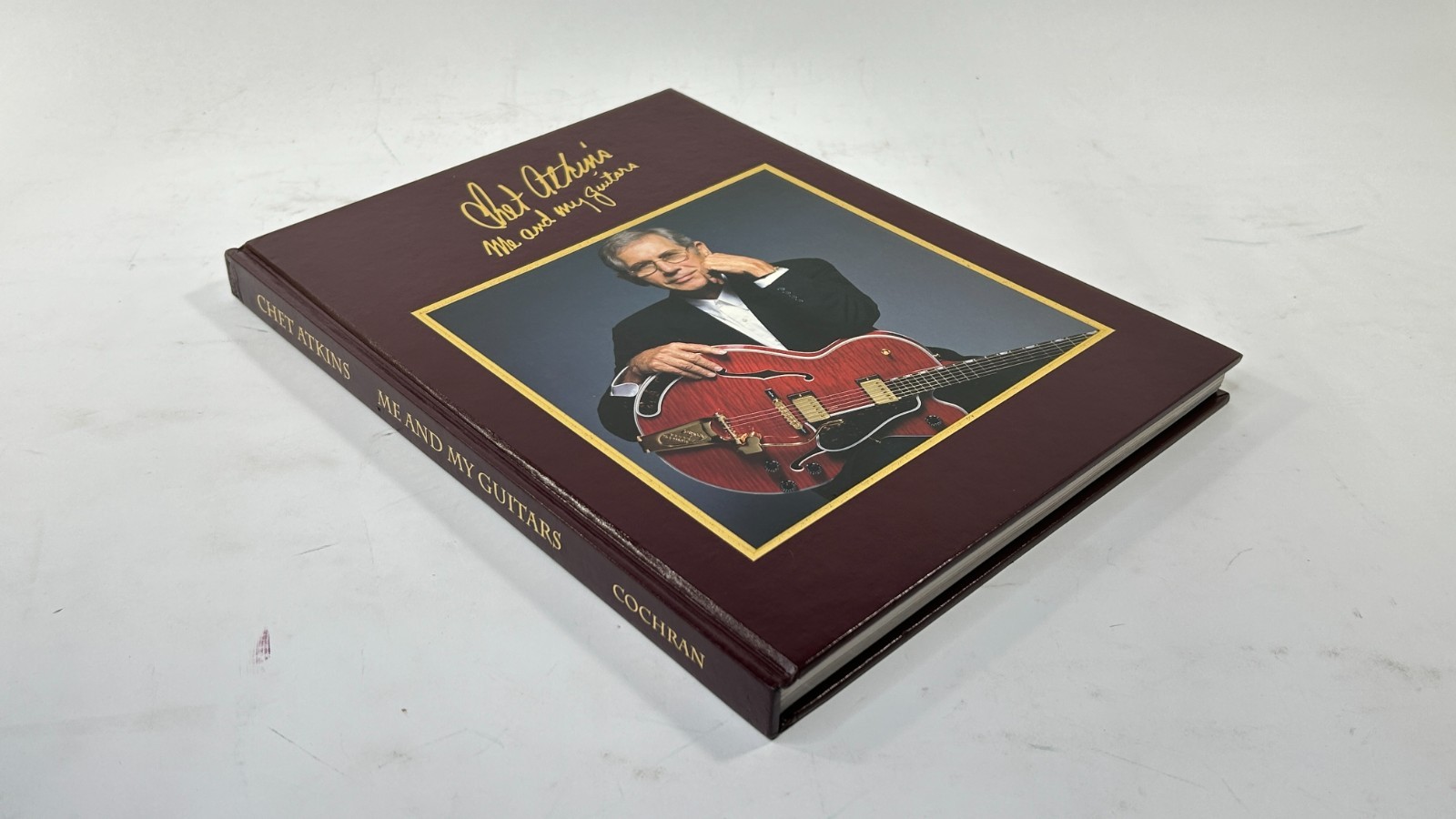 Me and My Guitars by Chet Atkins, 2001, #232/1200, Signed
