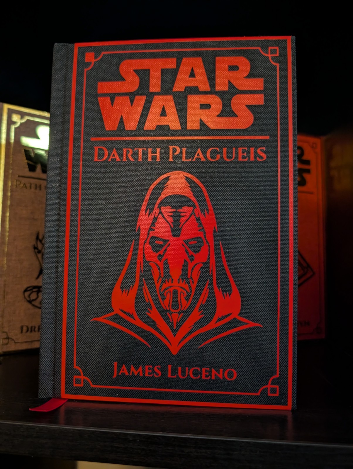 Star Wars Darth Plagueis Sith Custom Hand Rebound Hardcover Collector’s Edition