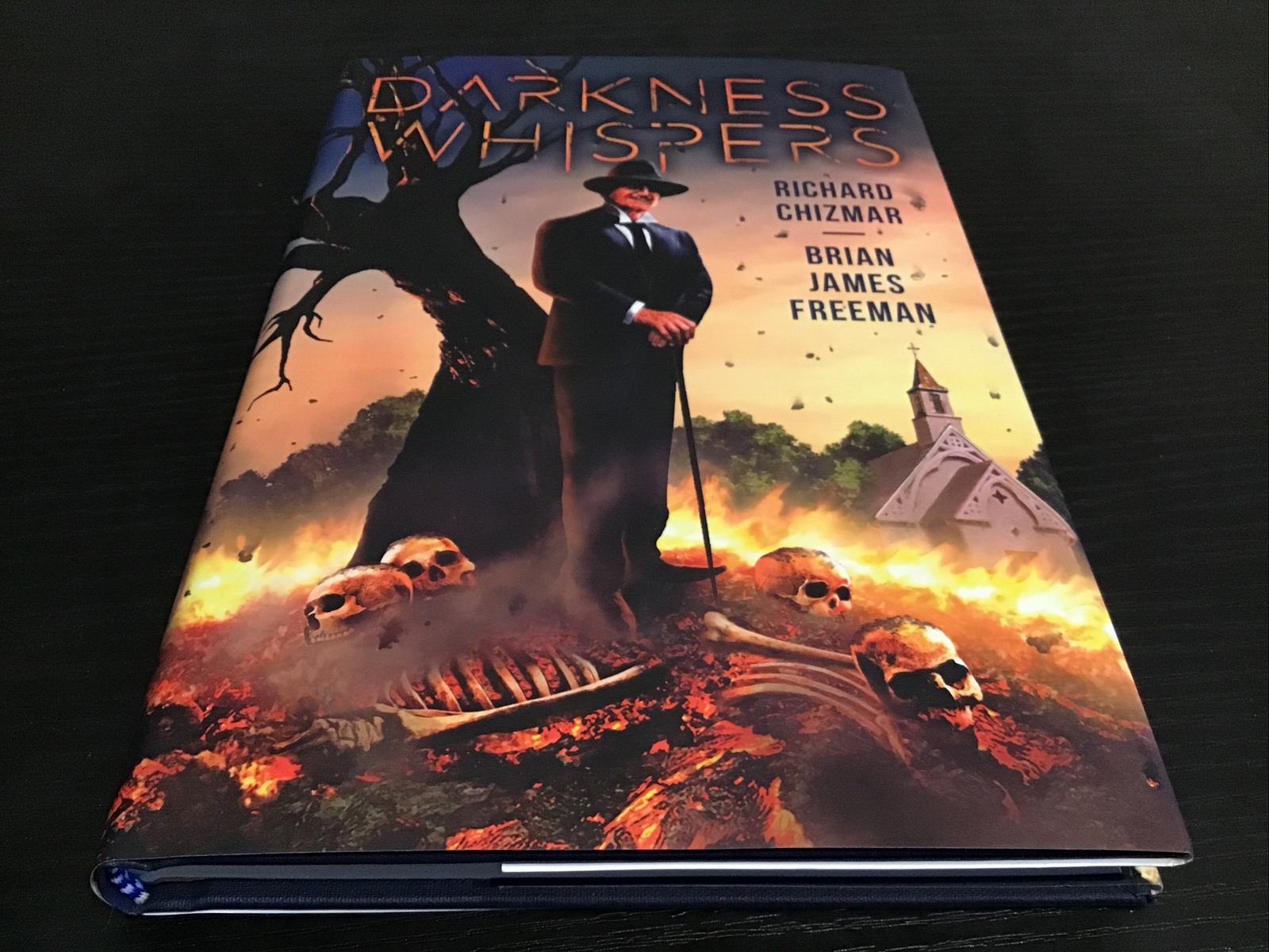 Darkness Whispers Richard Chizmar Brian Freeman X2 Special Signed Edition #359