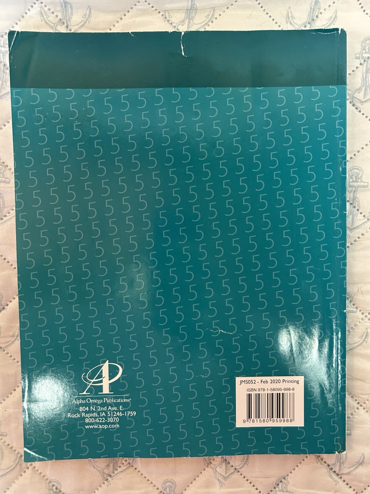 HORIZONS Math 5 Teacher’s Guide-Student Book 1 & 2-Homeschool-EUC-Set-5th Grade