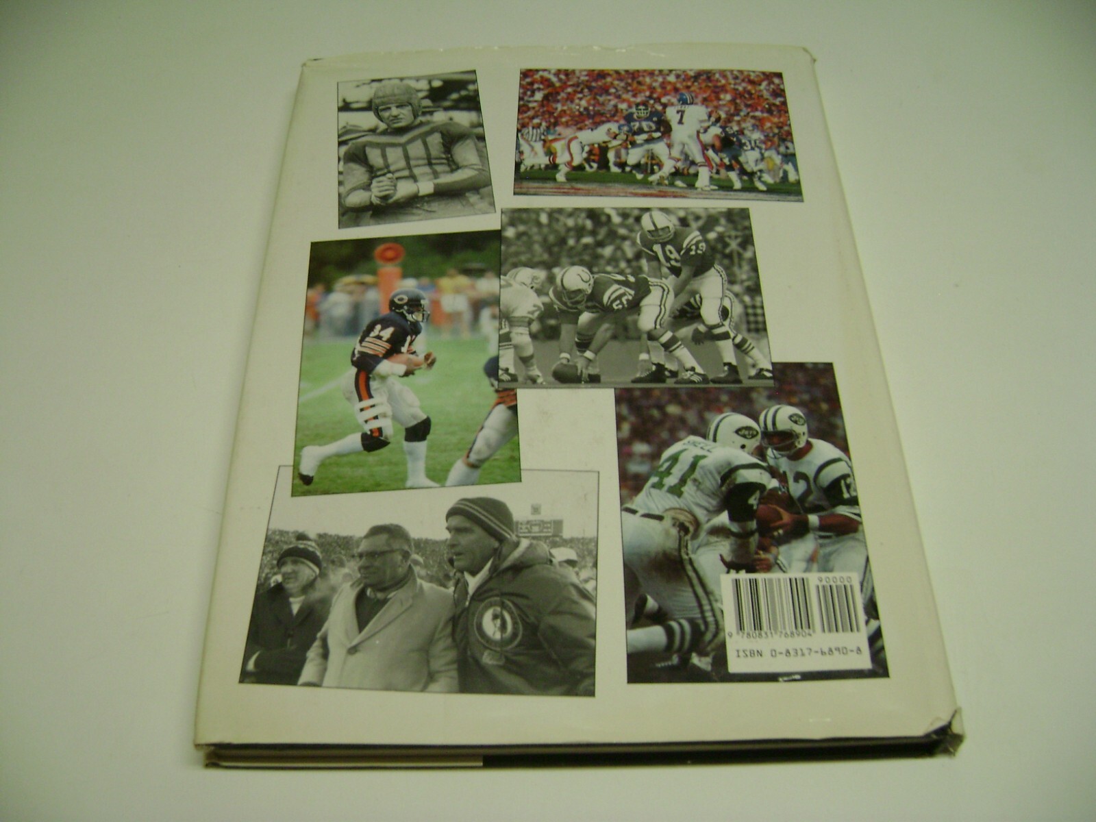 Huge 1987 Hardcover Book THE PICTORIAL HISTORY OF FOOTBALL,420 Pages Many Photos