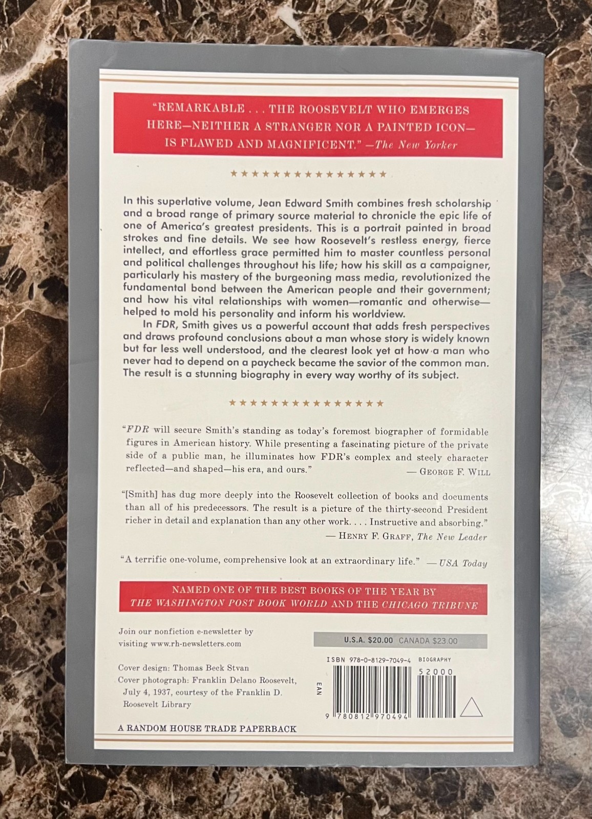 FDR by Jean Edward Smith (2008, Trade Paperback)