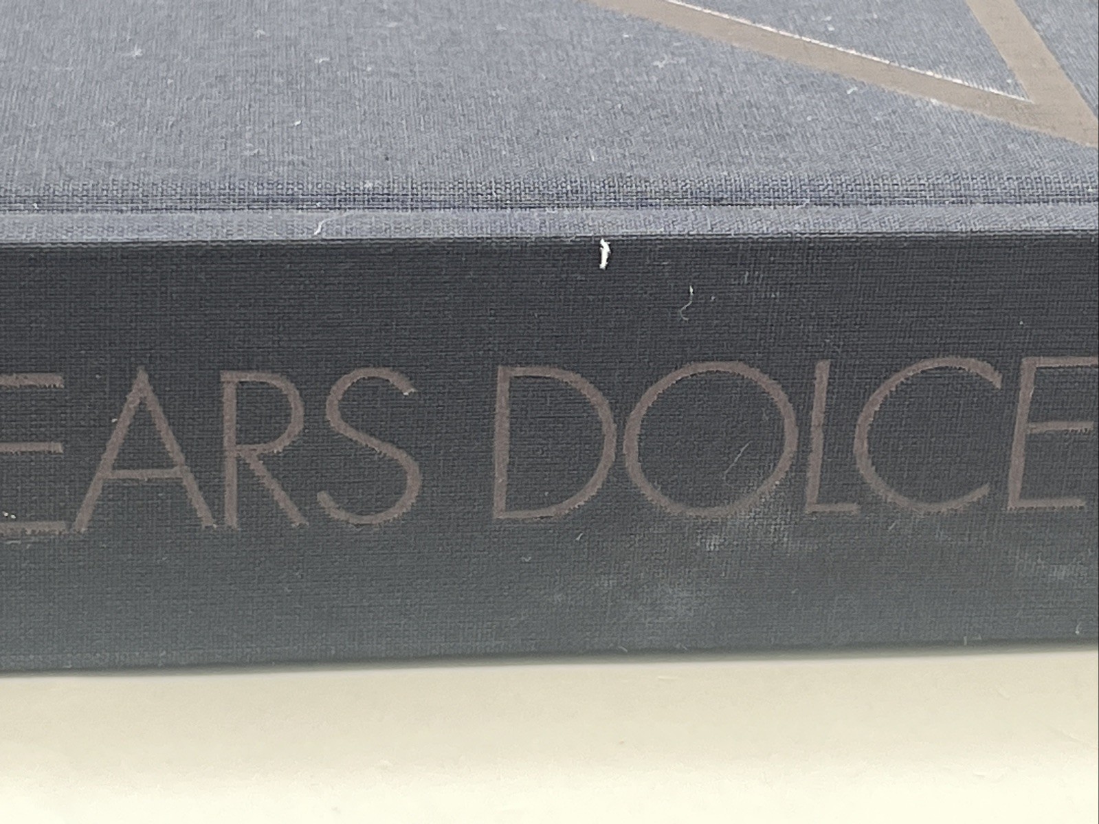 Dolce Gabbana 20 Years Photo Book Fashion Collectible Used