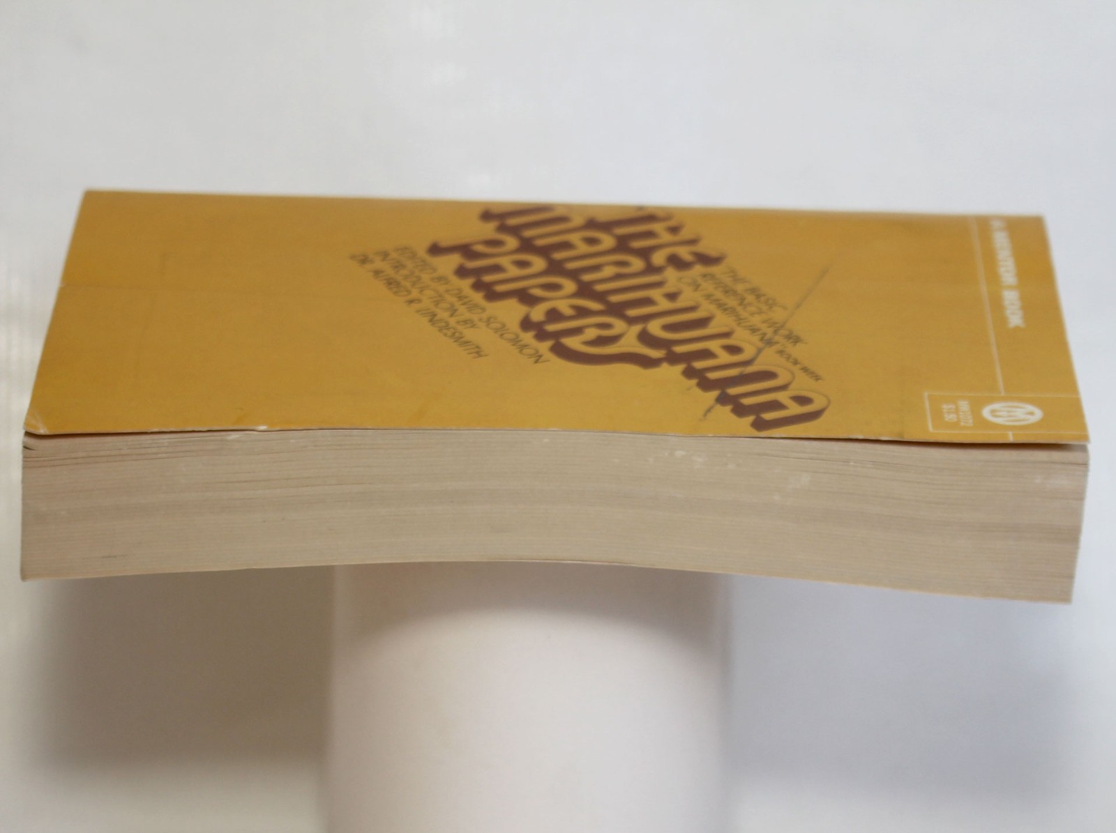 THE MARIHUANA PAPERS Edited by David Solomon Mentor 1968 1st Printing PB Vintage
