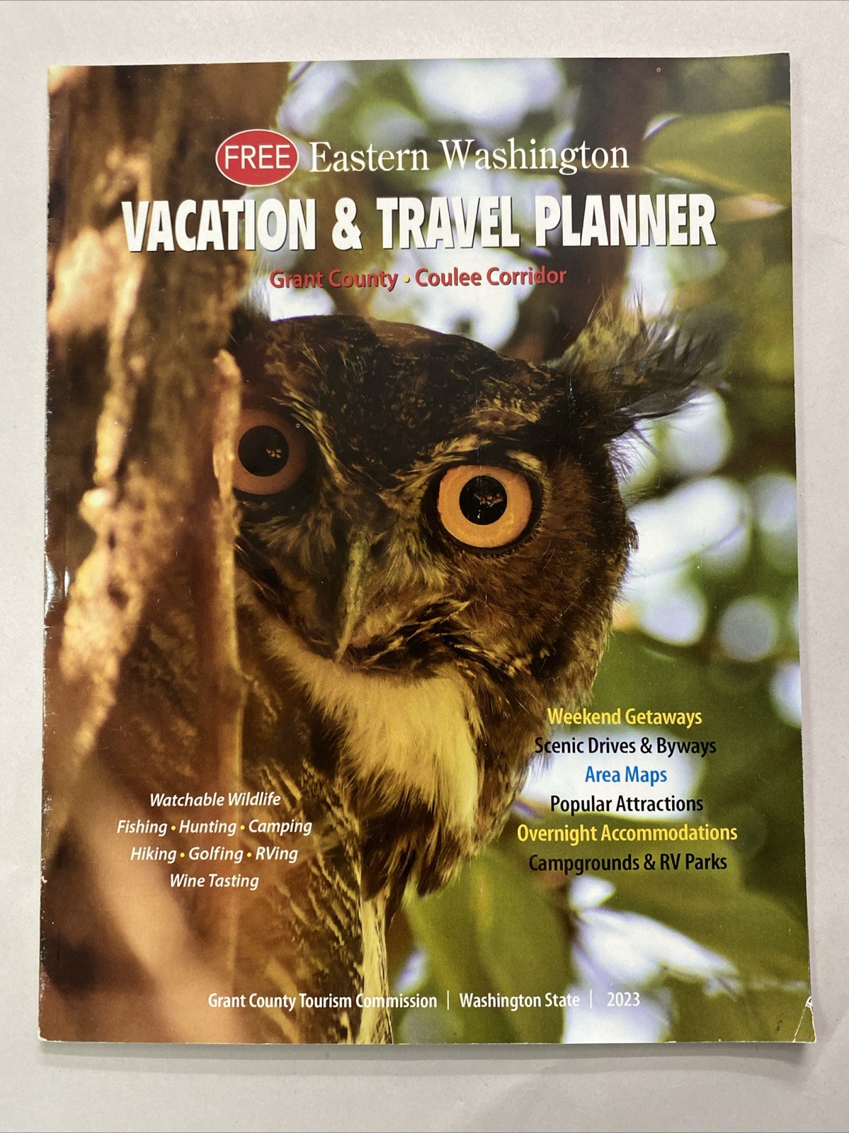 Eastern Washington Vacation & Travel Planner