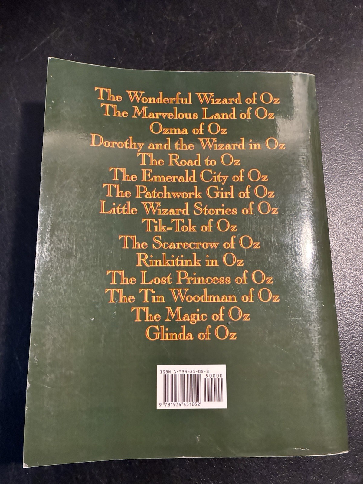 The Complete Book of Oz by L Frank Baum First Edition Paperback