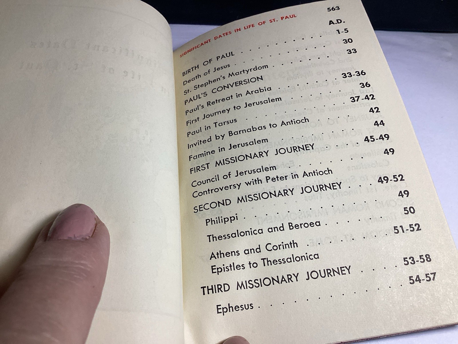 My Meditations on Saint Paul by James E. Sullivan (1967, Leatherette Paperback)