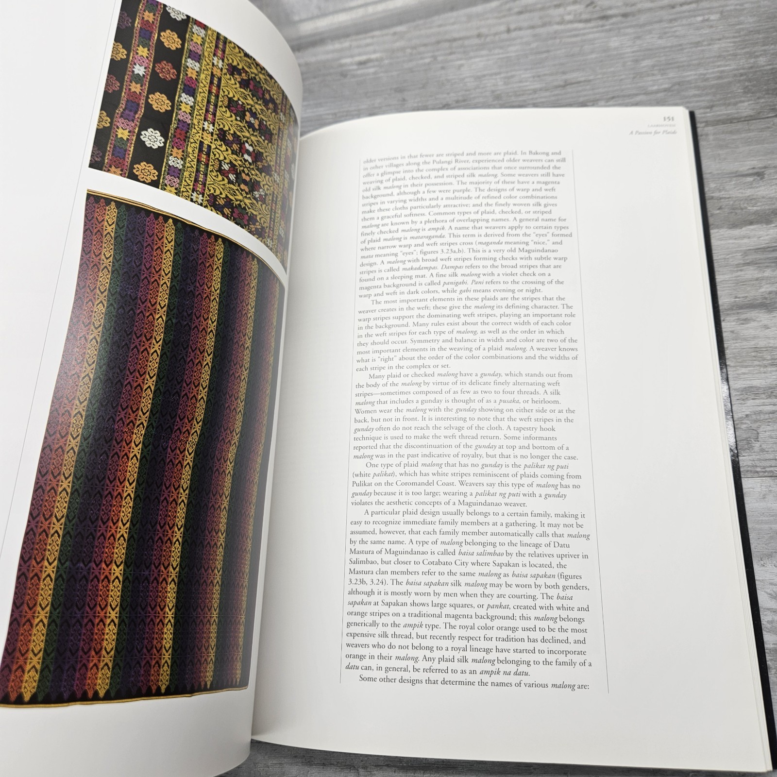From Rainbow’s Varied Hue: Textiles of Southern Philippines By Hamilton 1998 Oop