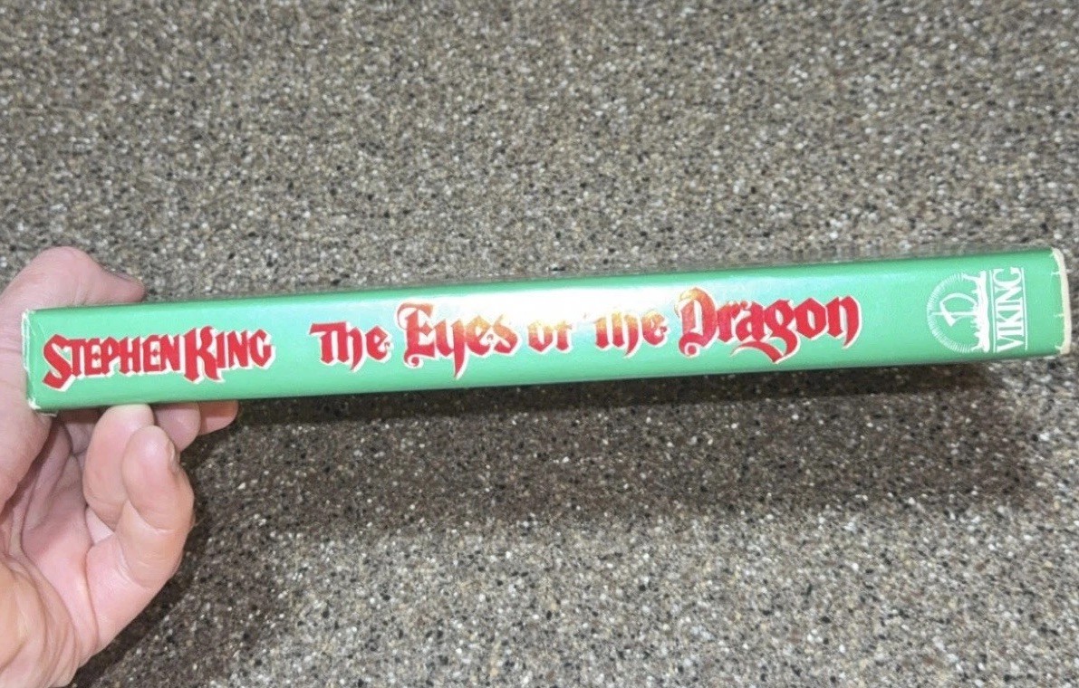 Stephen King – The Eyes Of The Dragon -FIRST EDITION FIRST PRINTING -Viking 1987