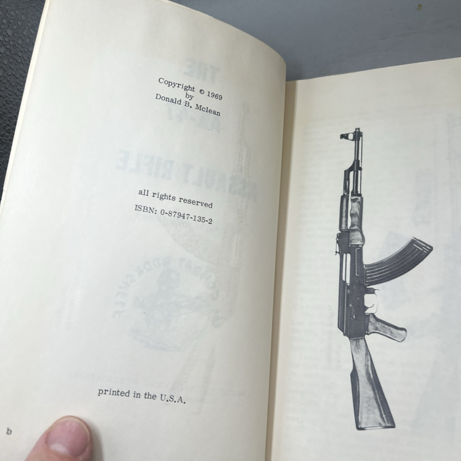 The Ak-47 Assault Rifle By Wyant Lamont – PB – Desert Publications