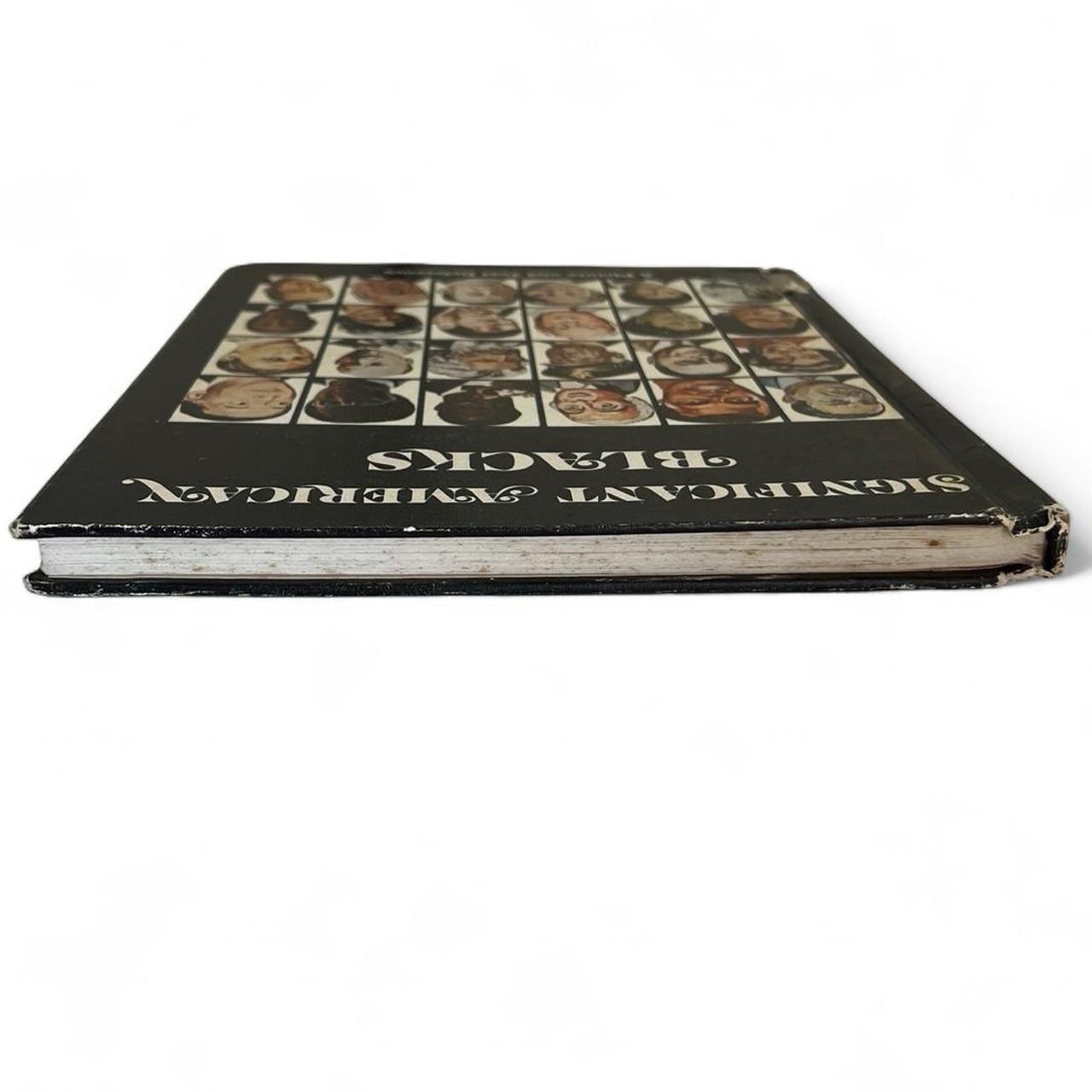 1975 RARE Vintage Clothbound Hardcover Black American Nonfiction Reference Book