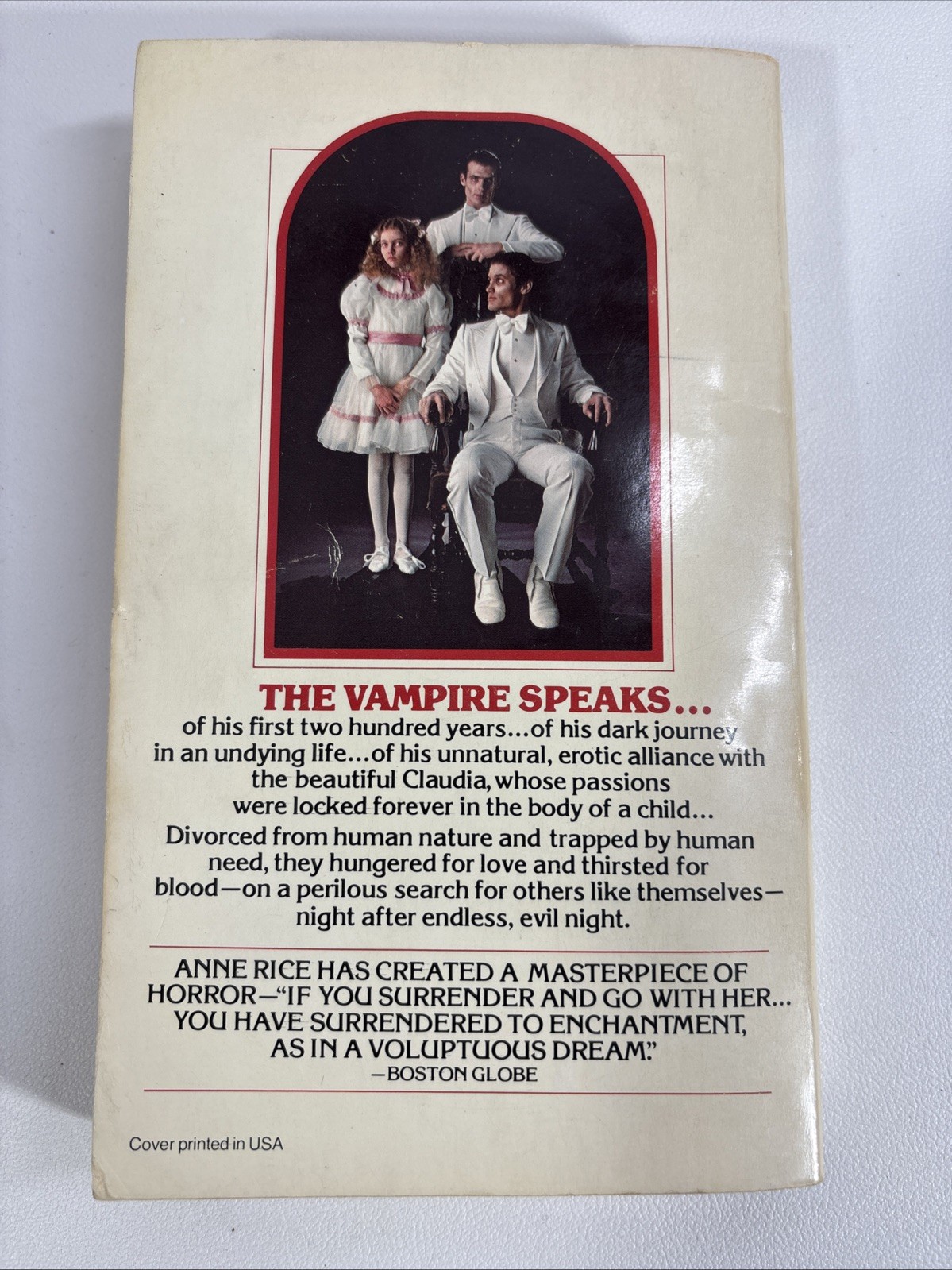 Interview With the Vampire by Anne Rice (Vintage 1977 paperback)