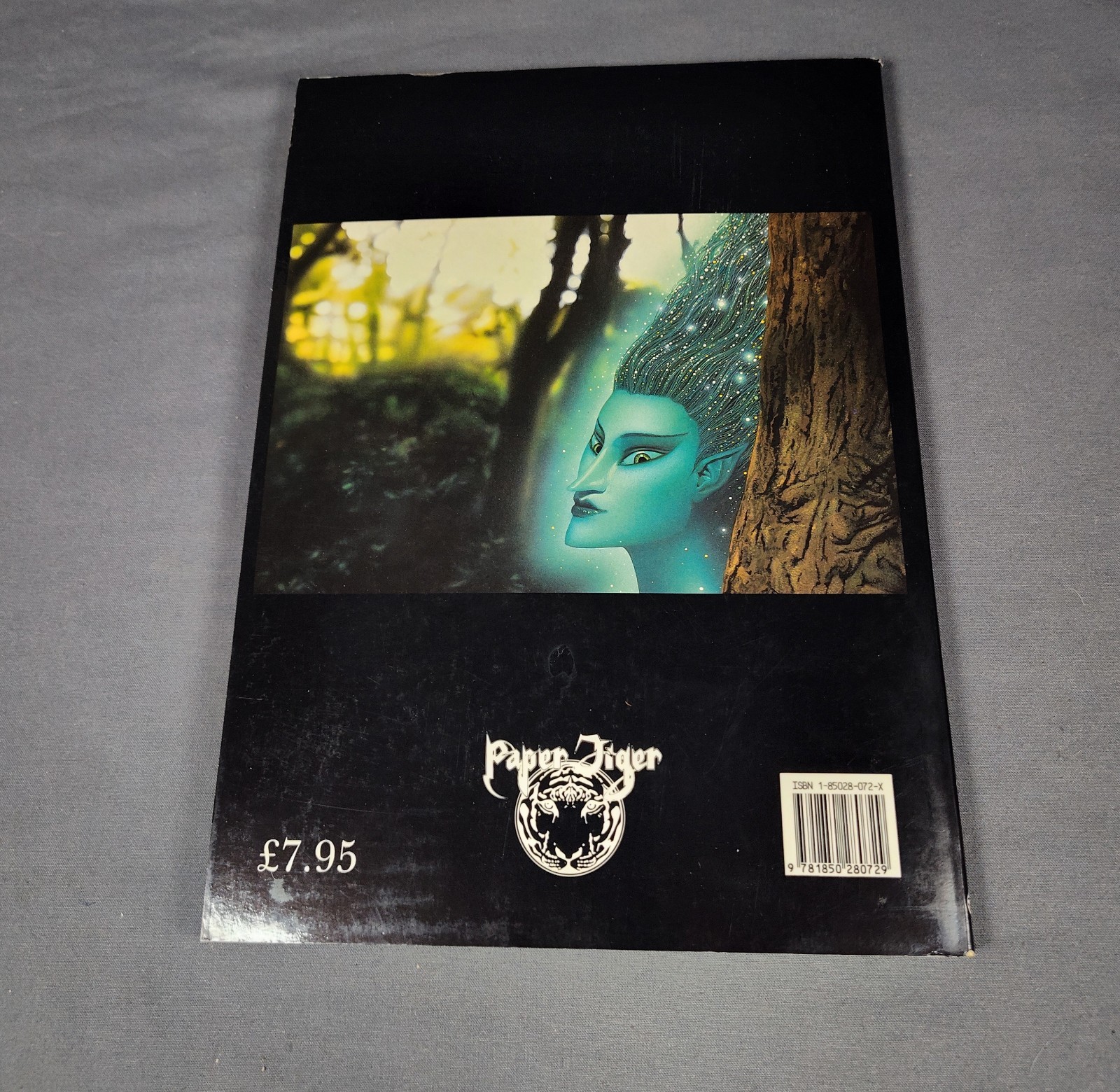 CHIAROSCURO Tim White First Edition 1988 Fantasy Sci-Fi Art Book Paper Tiger