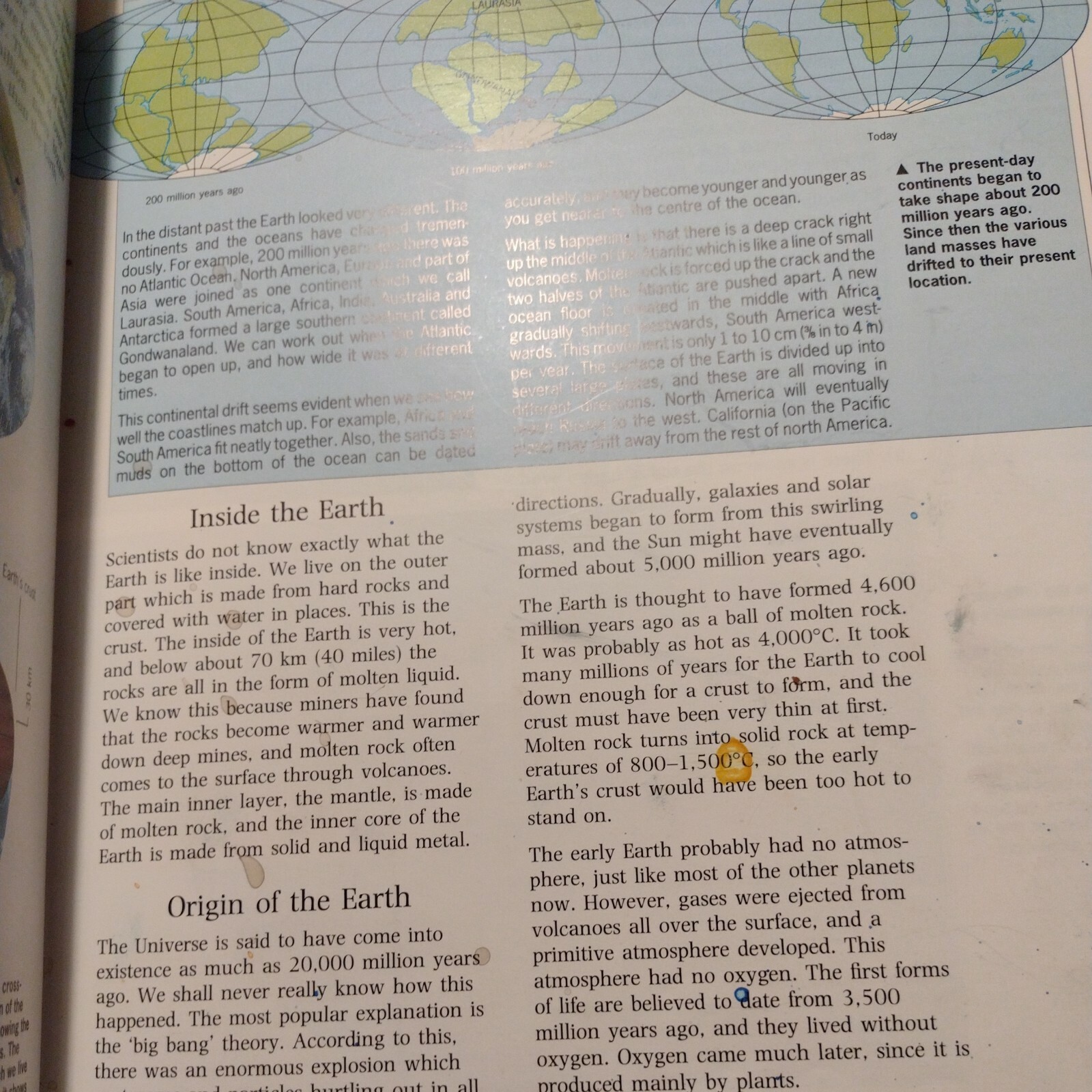 Planet Earth by Catherine Thompson (1993, hardcover