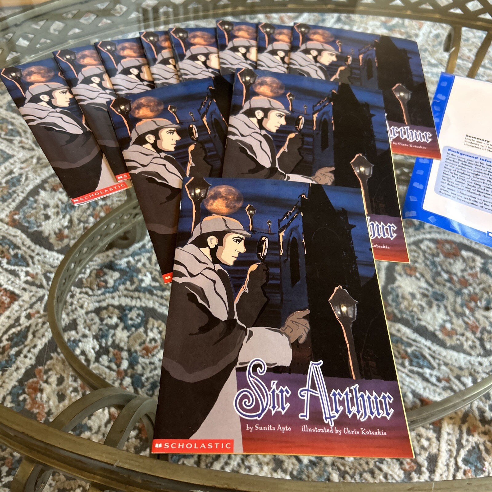 13 Pcs Lot – SIR ARTHUR by Sunita Apte (Sherlock Holmes Reader) LIKE NEW