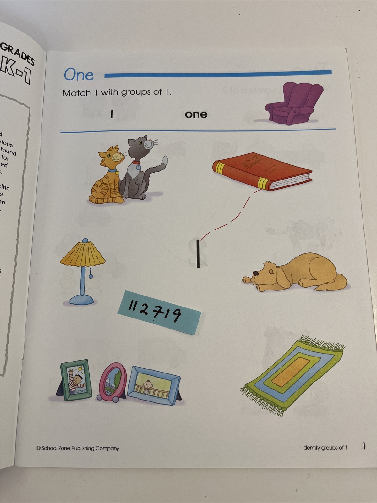 Math Readiness K-1 by Joan Hoffman (2002, Trade Paperback, Revised…