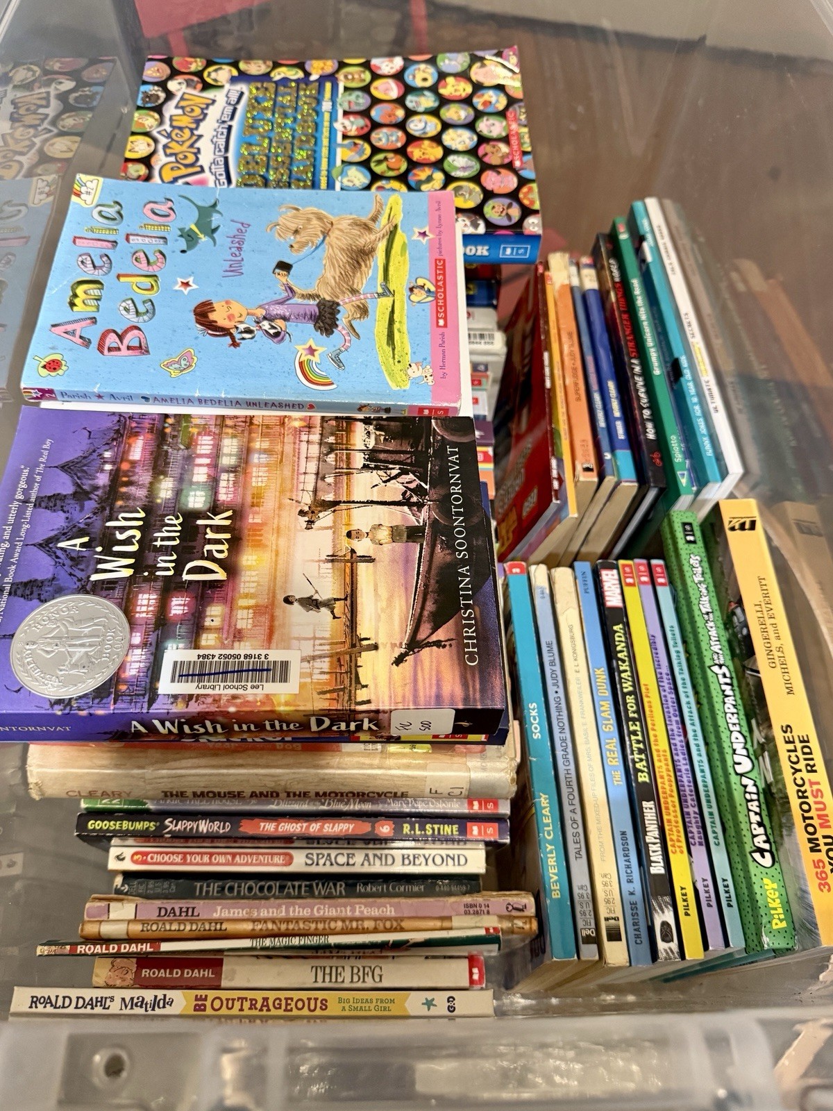 Huge Bulk Lot of 70+ Children’s Kids Chapter Books New and Vintage 5th-8th