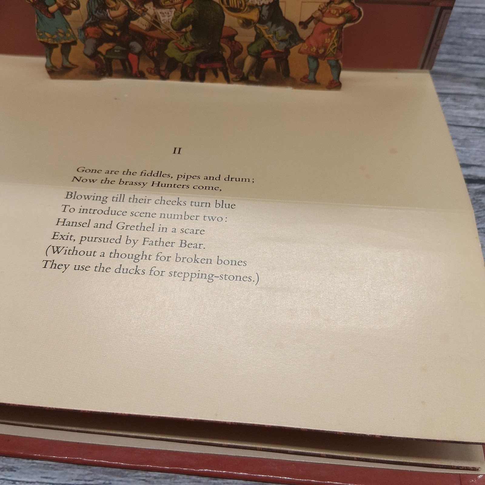 The Children’s Theatre A Reproduction of Antique Pop-Up Franz Bonn Kestrel 1981