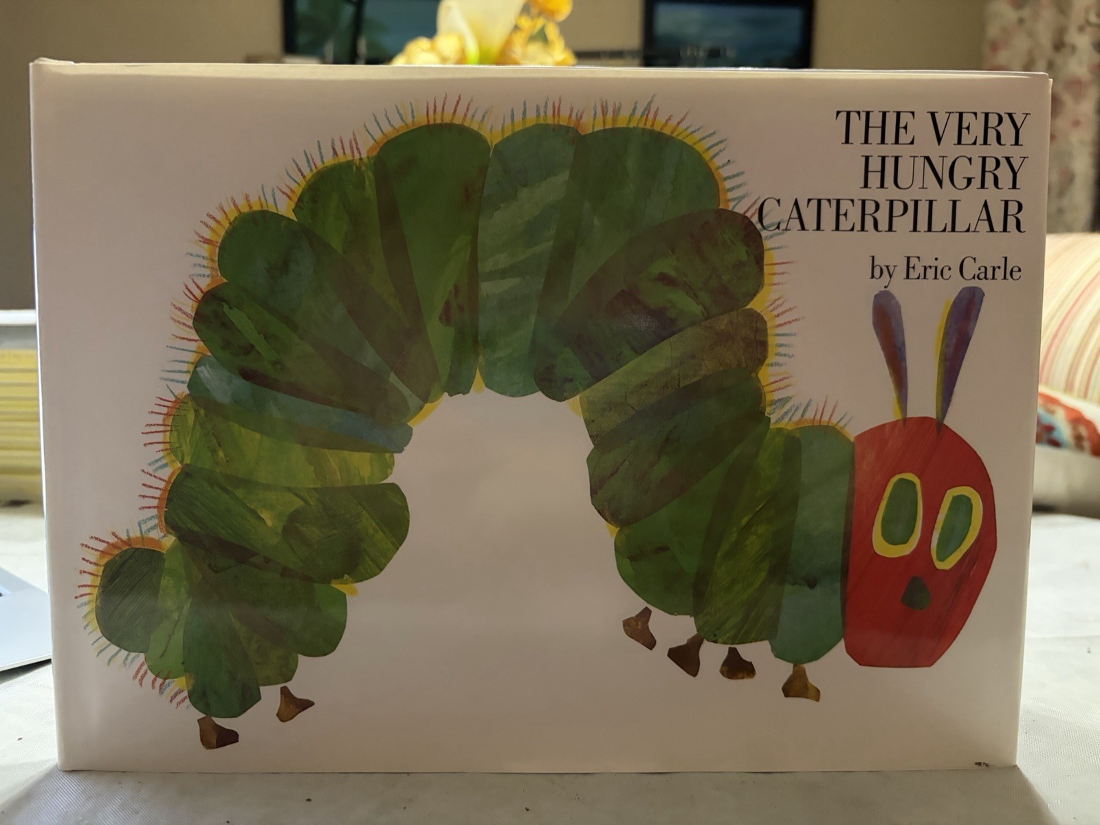 * SIGNED * Very Hungry Caterpillar Book Eric Carle Autographed HCDJ OOAK Book