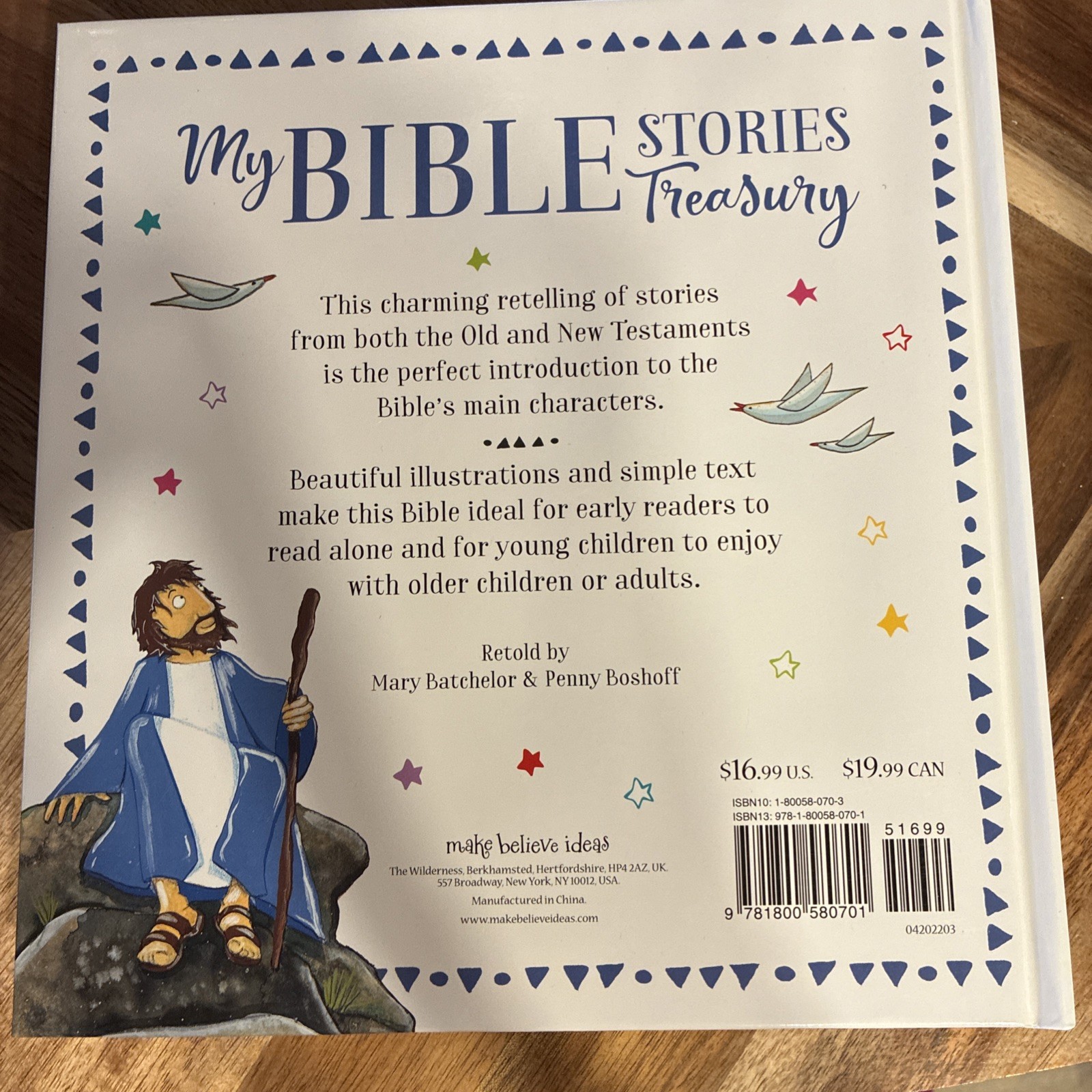 My Bible Stories Treasury – Hardcover Book 255 pages NEW!! Free Shipping!