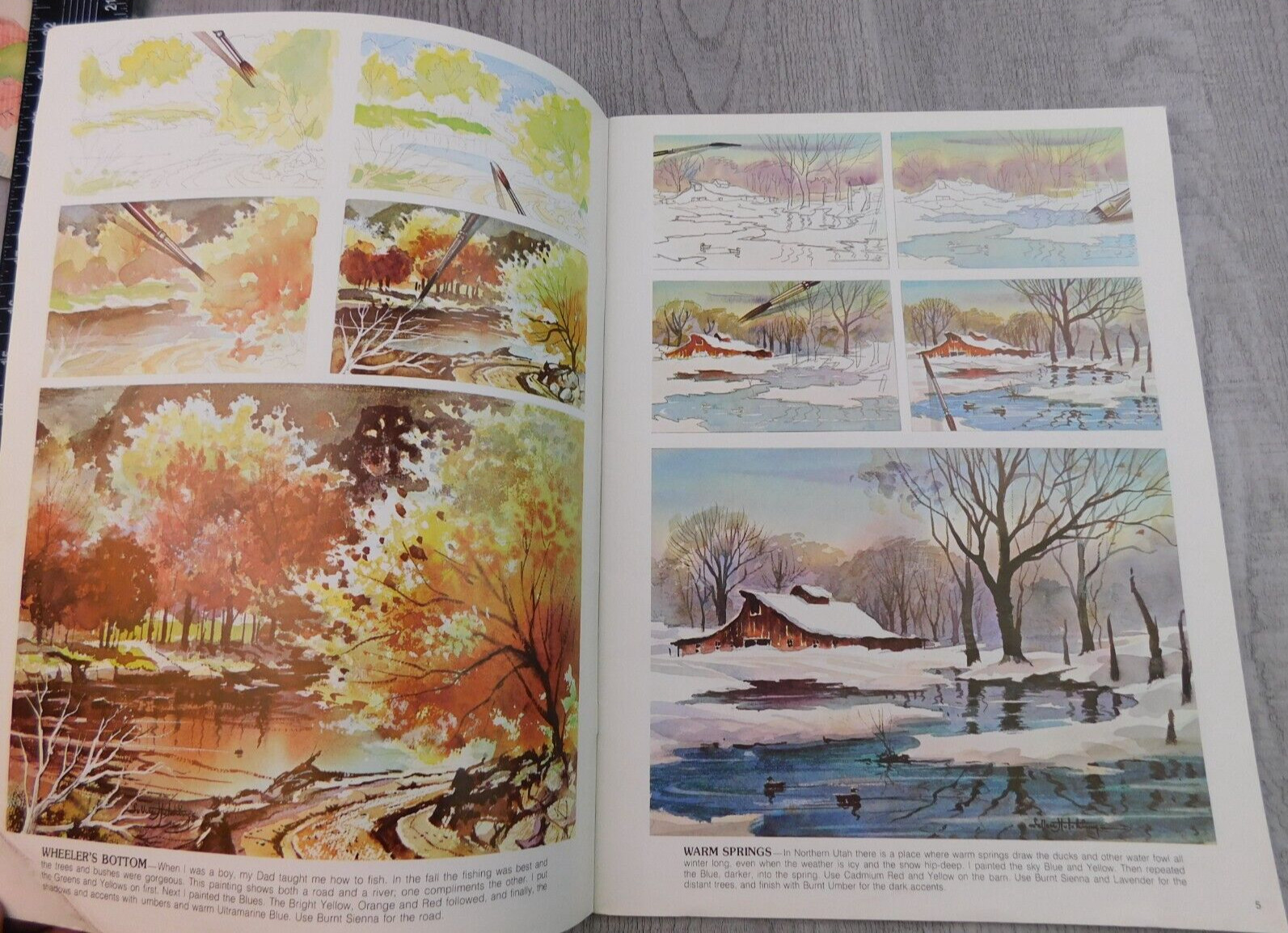 It’s Fun To Paint Roads & Rivers LaVere Hutchings Walter T Foster Painting Book