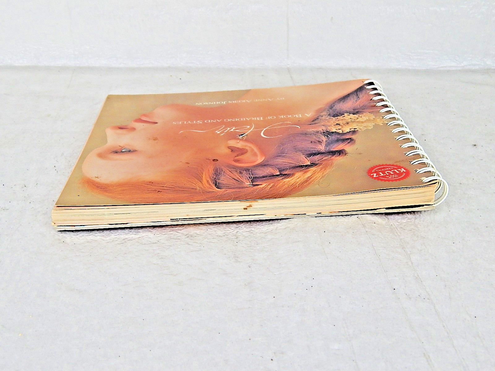 Hair-A Book of Braiding and Styles by Anne Akers Johnson Klutz Vtg