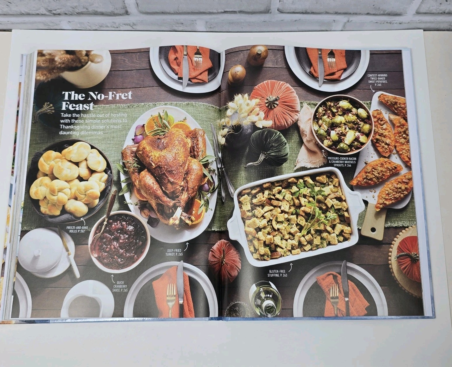 Taste of Home Annual Recipes 2025 Cookbook Hardcover Family Meals Cooking Ideas