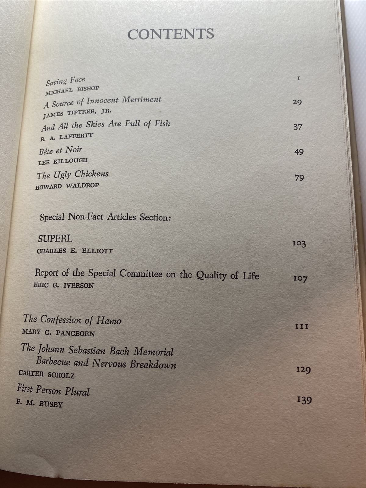 UNIVERSE 10, ed. by Terry Carr – 1980 HC science fiction anthology abt