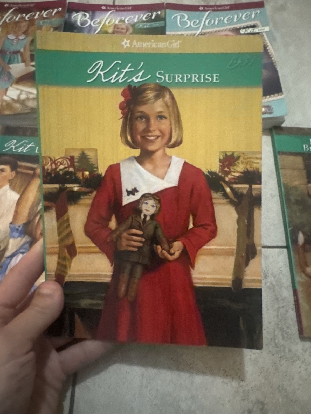 American Girl Kit Kittredge Book Lot Beforever 1 2 3 4 1930s Historical Fiction