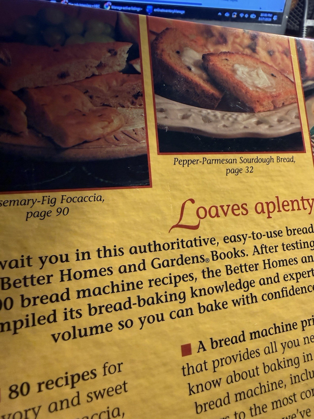 Better Home & Gardens Best Bread Machine Recipes for 1 1/2 -2 lb loaves. 1997.