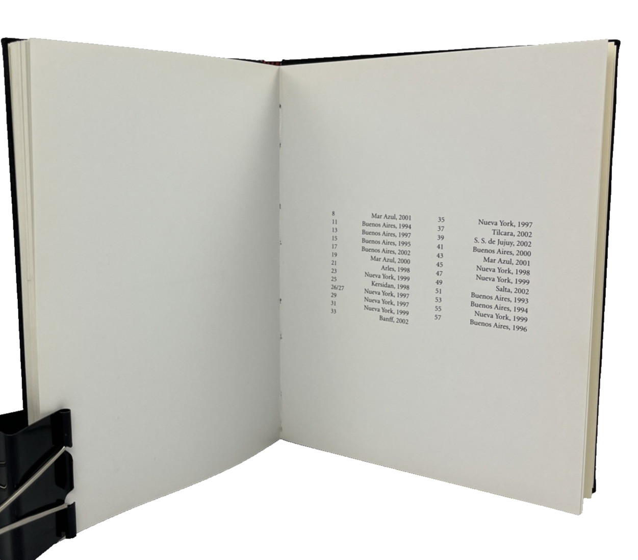 Santiago Porter Piezas 2003 First Edition Limited #300/500 Art Photo Book