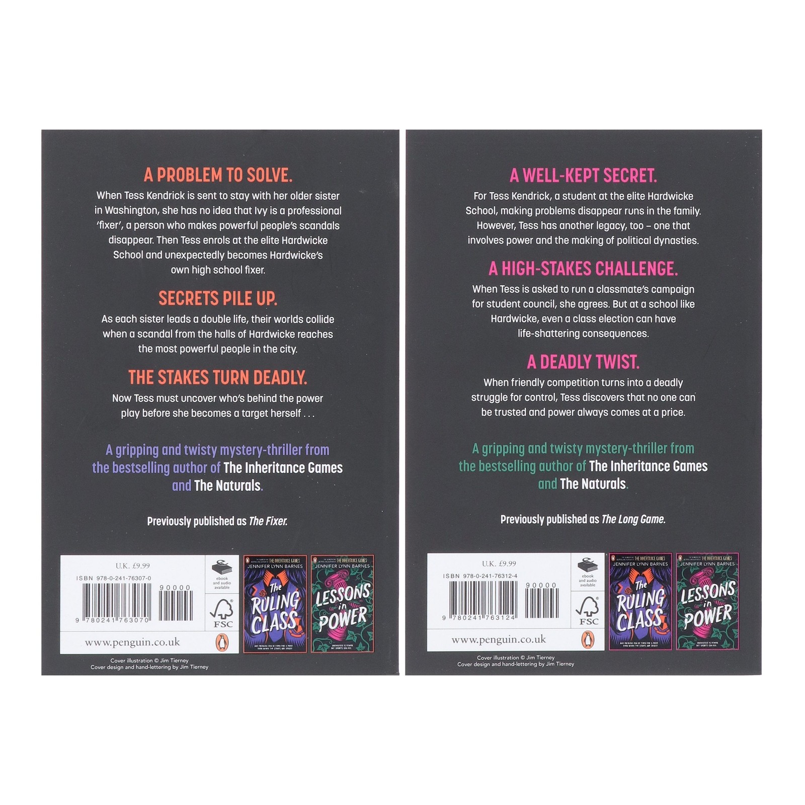 The Fixer Series by Jennifer Lynn Barnes 2 Books Set – Ages 12-17 – Paperback