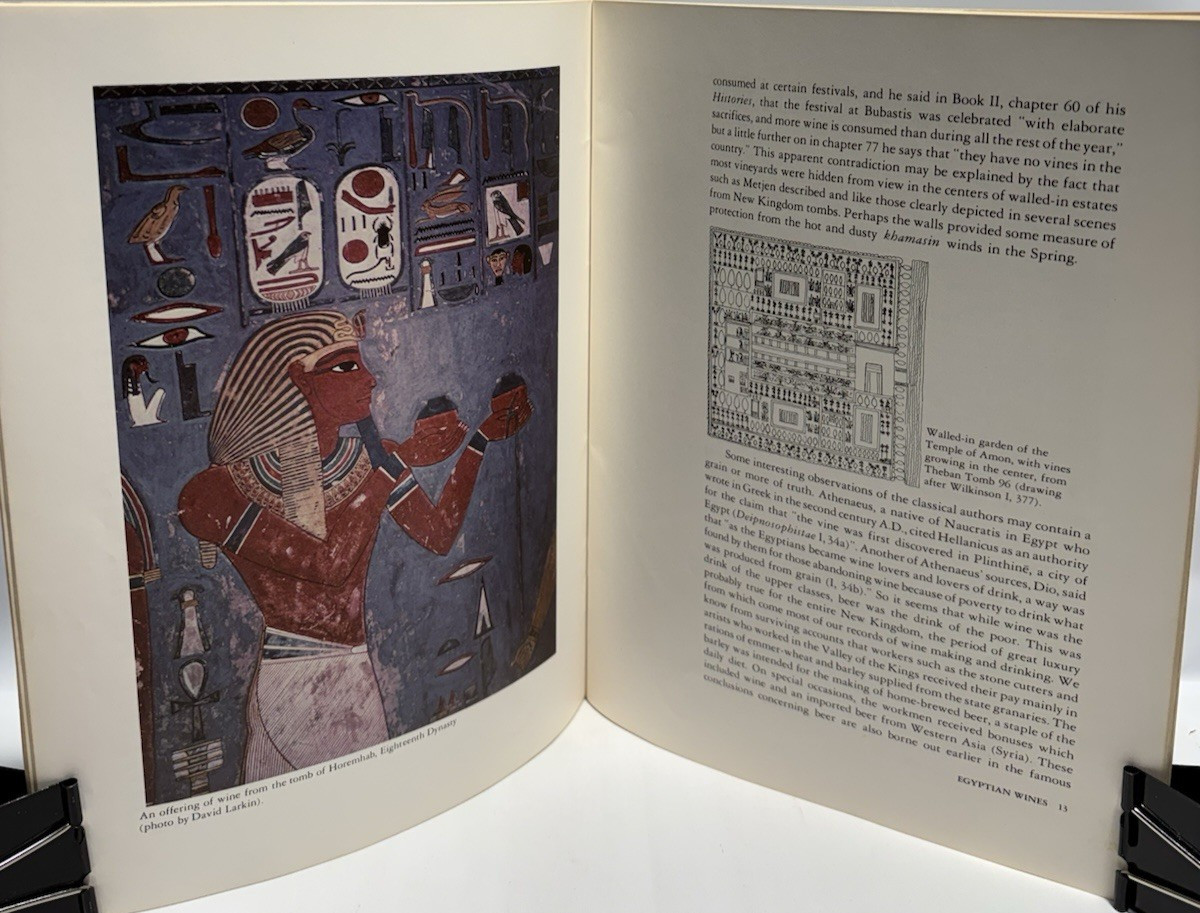 King Tut’s Wine Cellar by Leonard H. Lesko, 1977 B.C. Scribe Publications