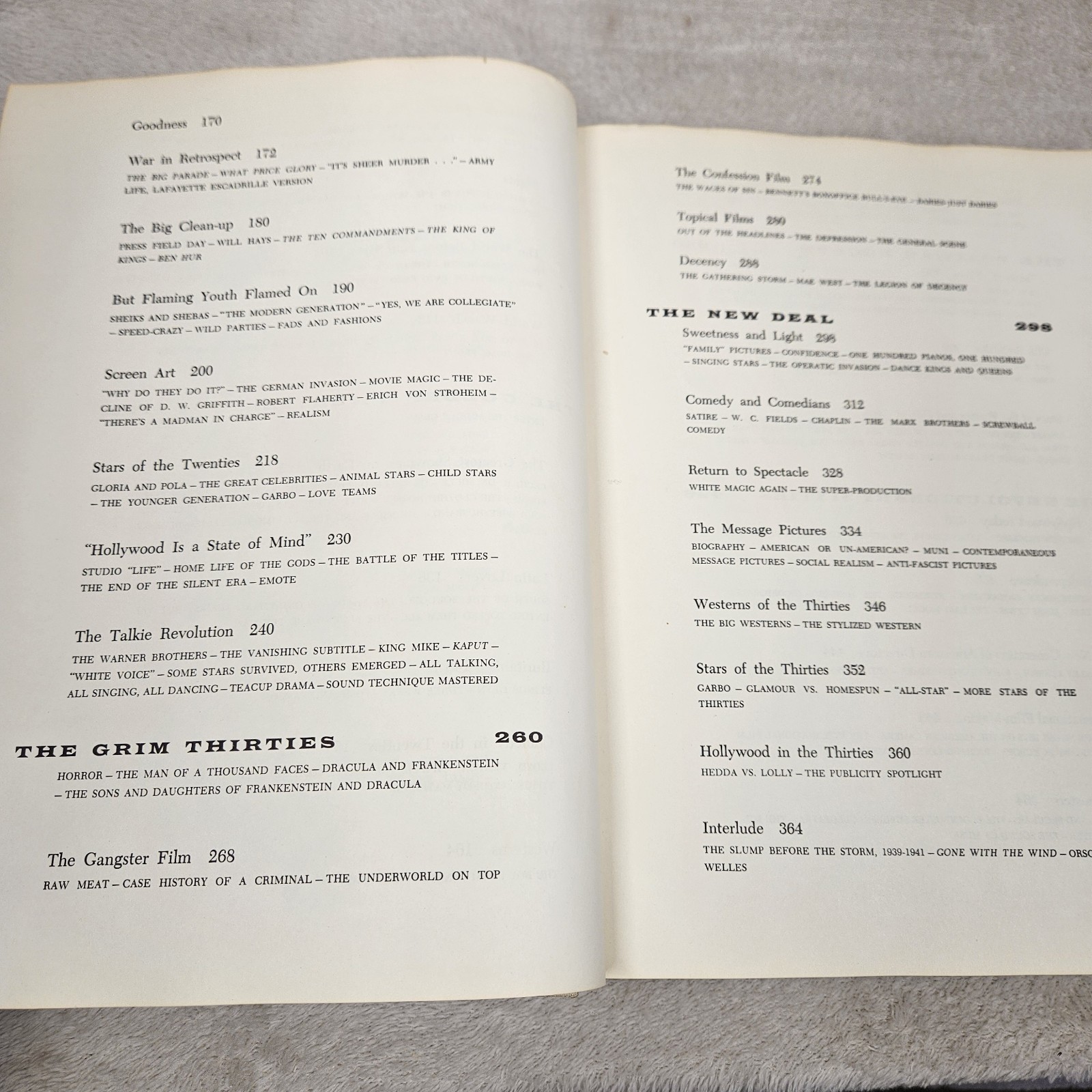 The Movies Revised Edition B&W Illustrated Movie History 1970 Third Printing