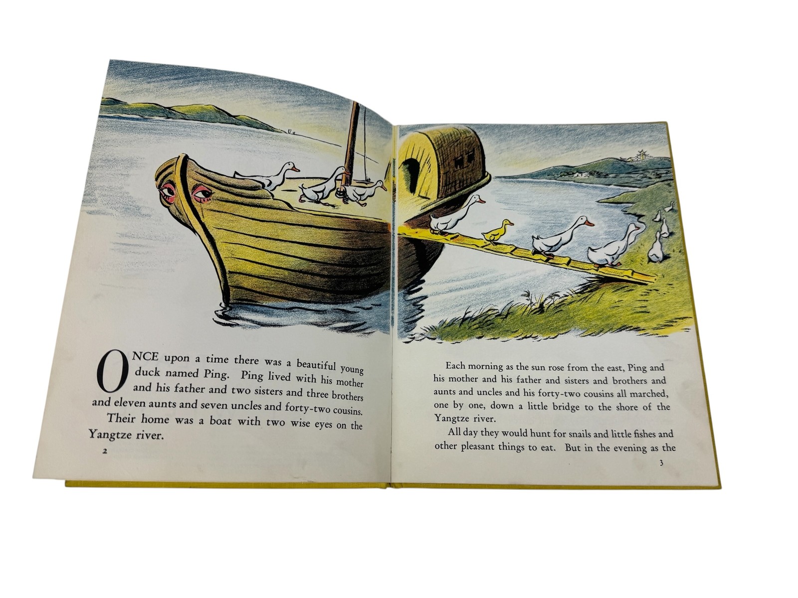 The Story About Ping by Marjorie Flack & Kurt Wiese 1969 Viking Press Hardcover