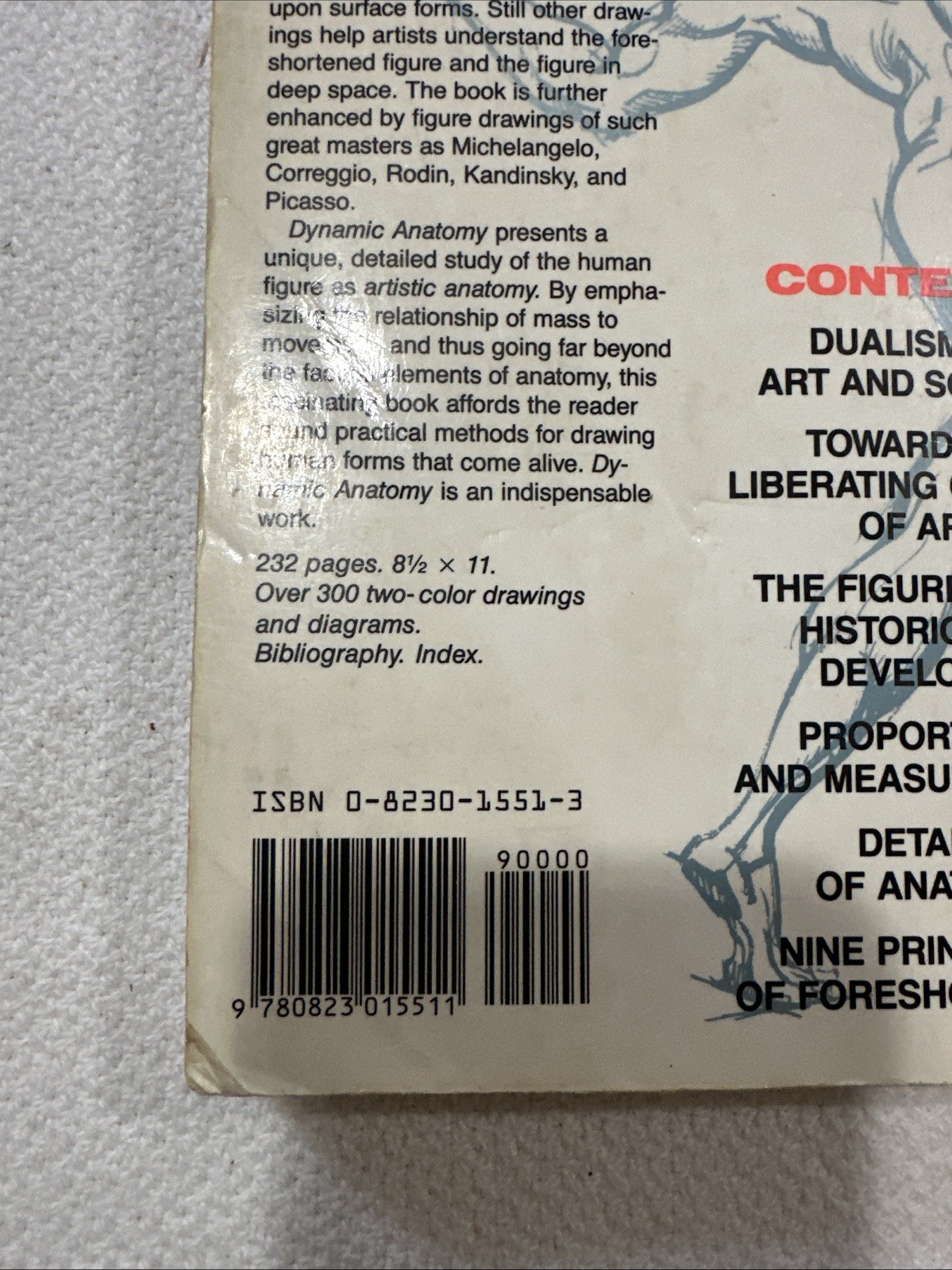 Dynamic Anatomy by Burne Hogarth (1990, Trade Paperback)