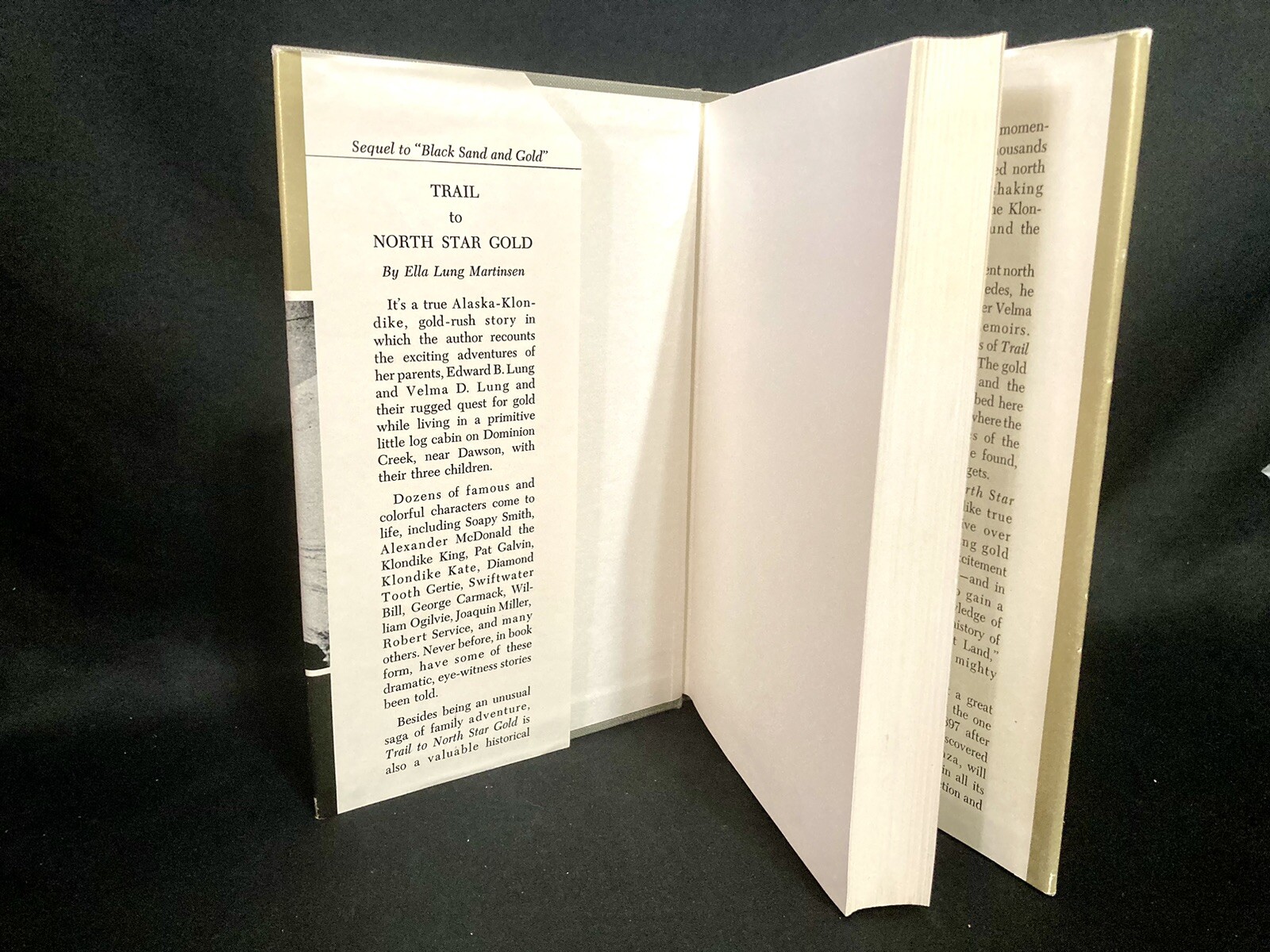 Trail to North Star Gold, 1969 Ella Martinsen. First Edition Stated. Excellent!