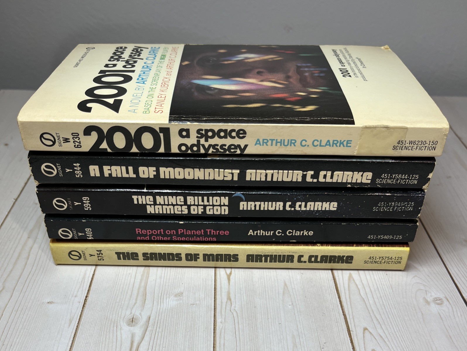 Arthur C. Clarke 2001 A Space Odyssey Signet Gift Pack Paperback Book Set – Rare