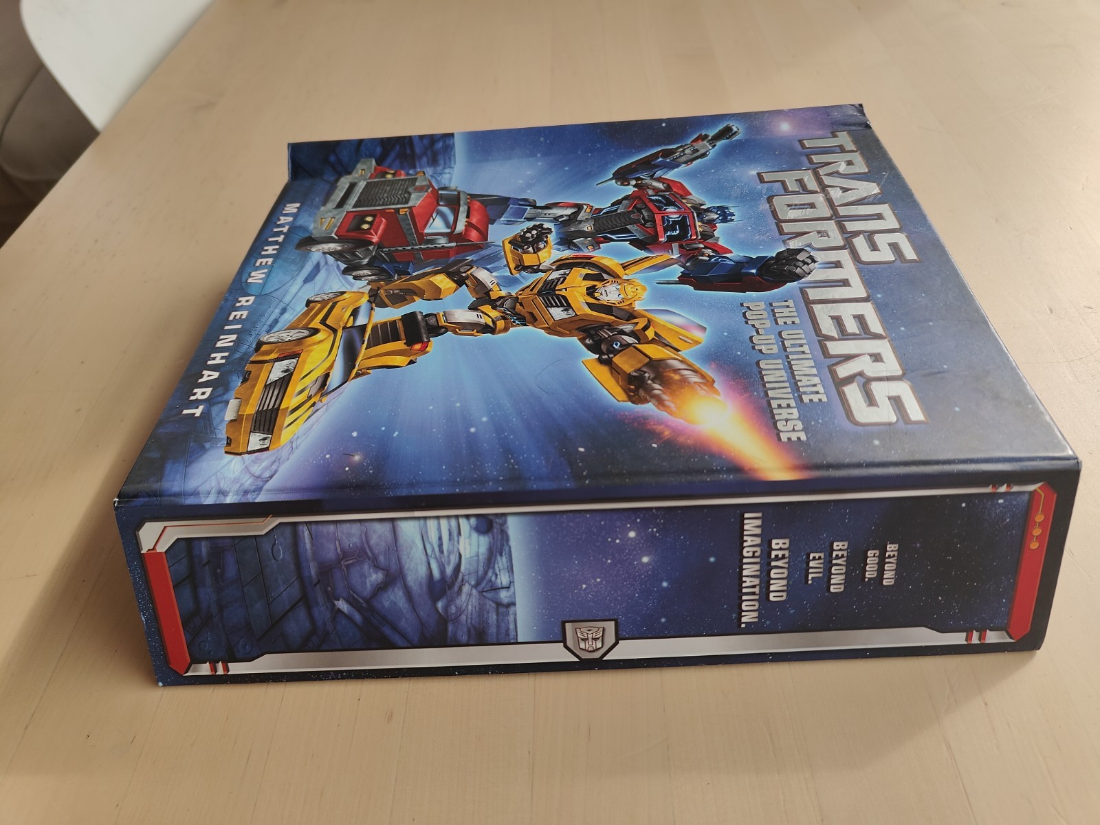 Transformers Pop Up Book, Matthew Reinhart * Special Edition * Rare