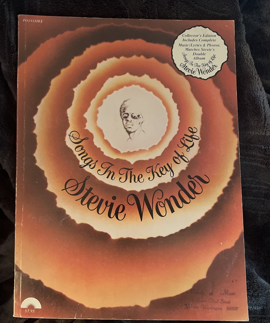 STEVIE WONDER Songs In The Key Of Life SONGBOOK 1976 COLLECTOR’S EDITION