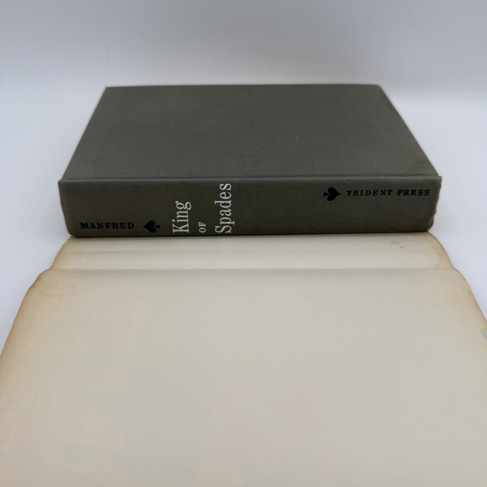 King of Spades by Frederick Manfred HCDJ 1st First Edition Trident Press 1966