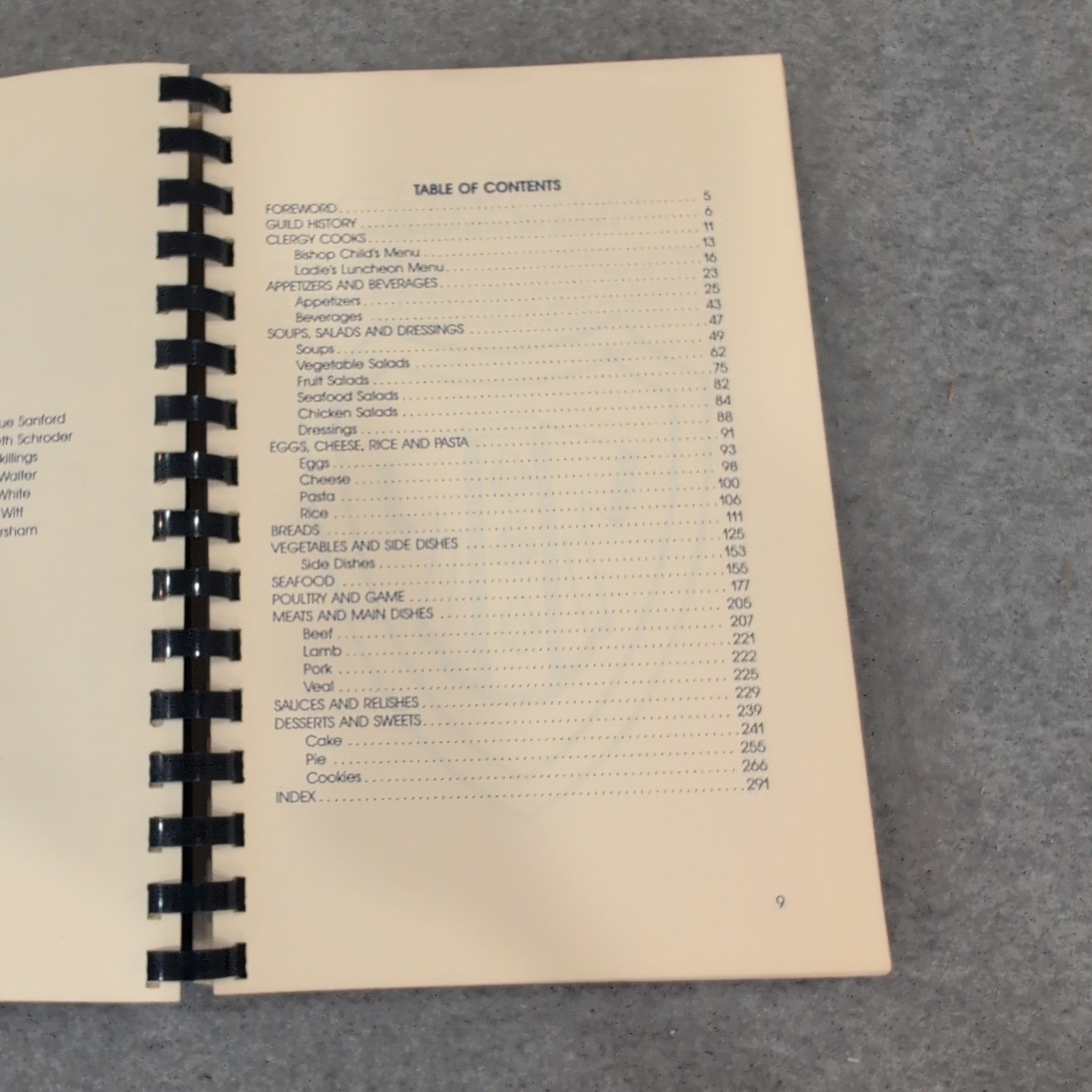 Feast and Fellowship St. Philip Cathedral Atlanta Cookbook 1985 Wimmer Books