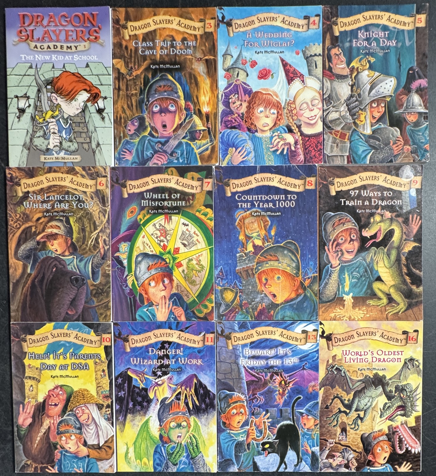 Lot 12 DRAGON SLAYERS’ ACADEMY Kate McMullan